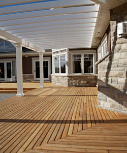 FSC Certified Western Red Cedar Decking